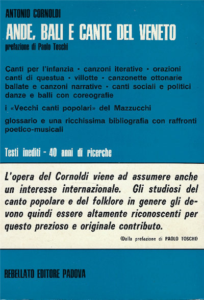Ande, Bali E Cante Del Veneto