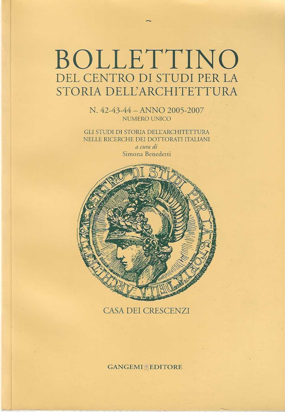 Bollettino del centro di studi per la storia dell'architettura n. …