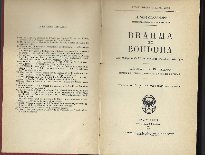 Brahma Et Bouddha Les Religions De L'inde Dans Leur Évolution …