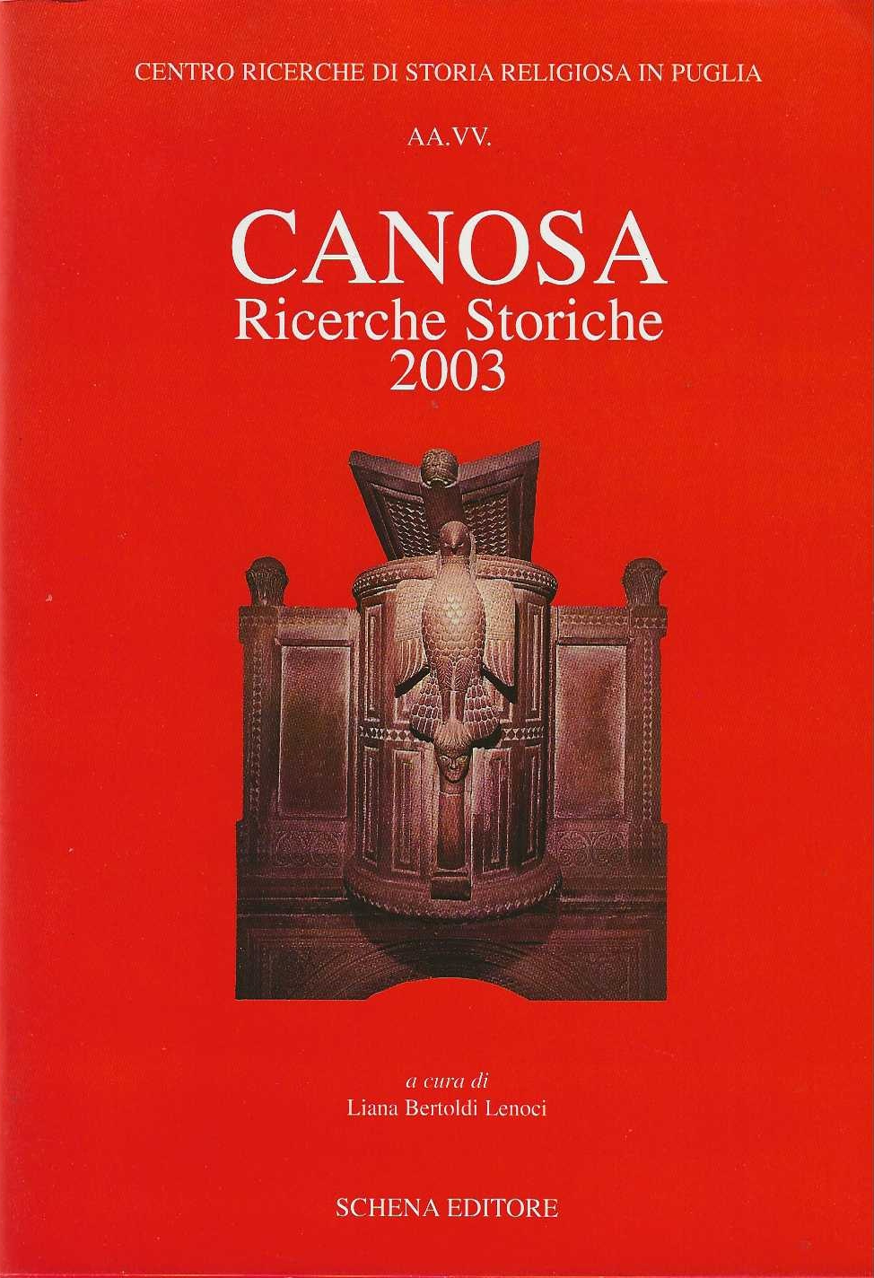 Canosa ricerche storiche 2003