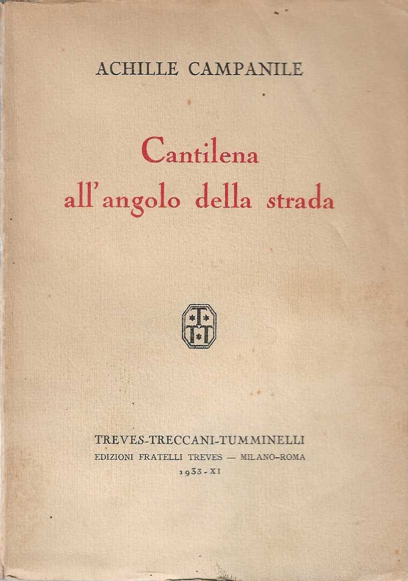 Cantilena all'angolo della strada