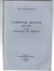 Cardinal Hosius Legate To The Council Of Trent