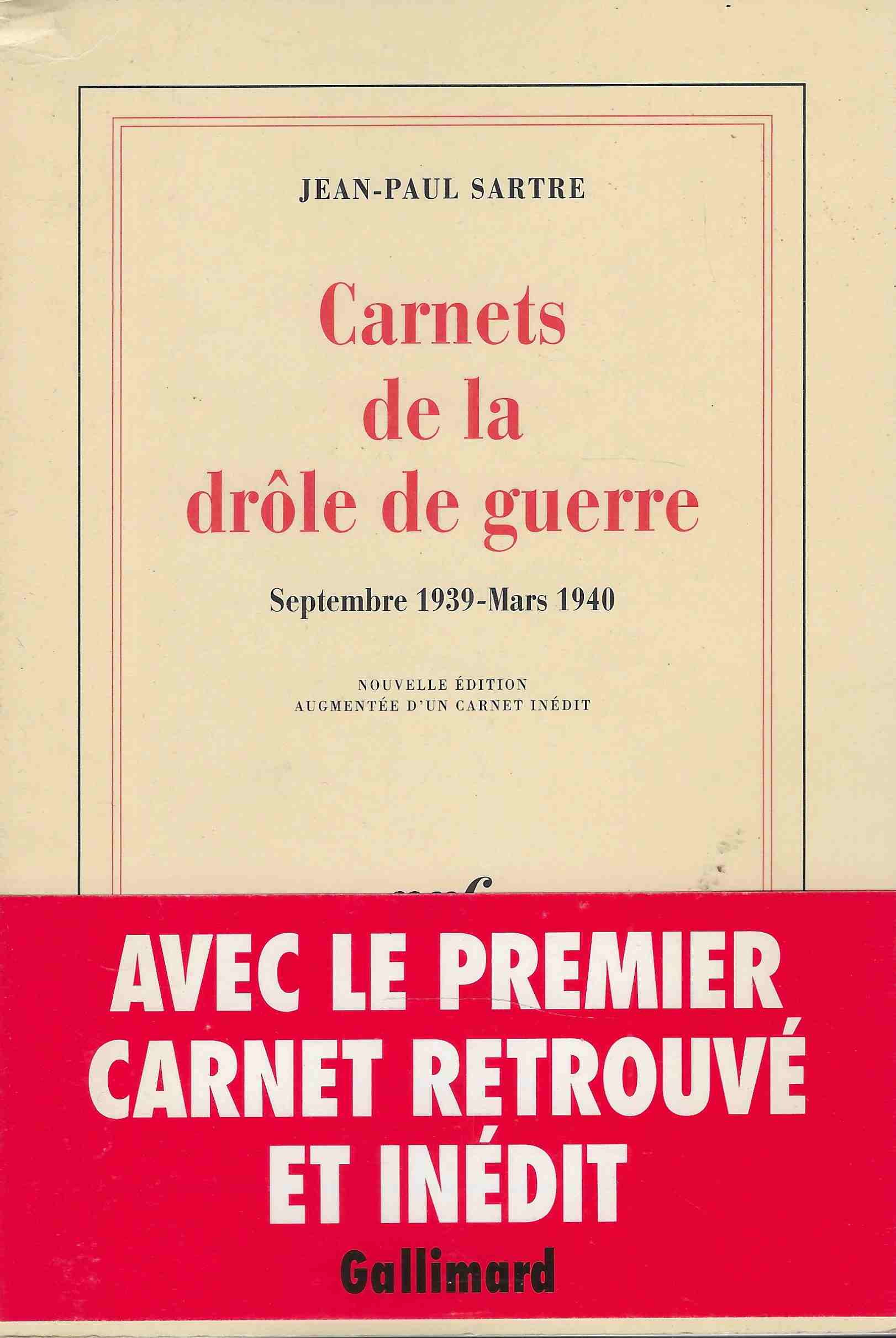Carnets de la drole de guerre