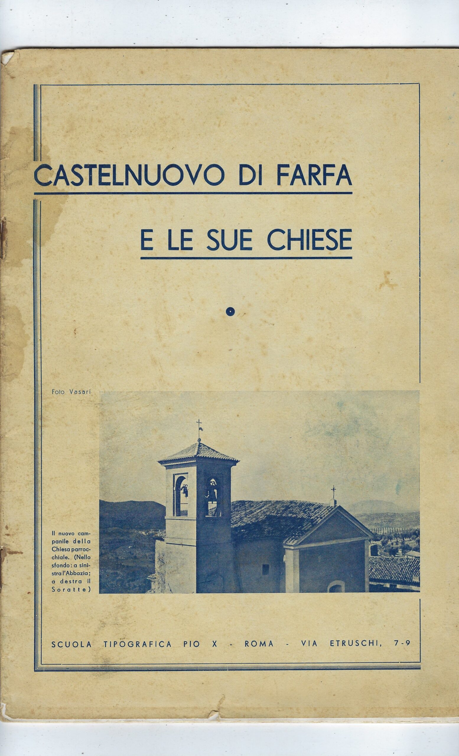 Castelnuovo Di Farfa E Le Sue Chiese