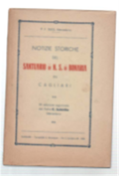 Della Statua Miracolosa Di Maria V. Di Bonaria Che Si …