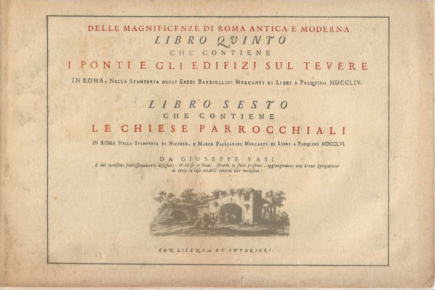 Delle magnificenze di Roma antica e moderna V - VI