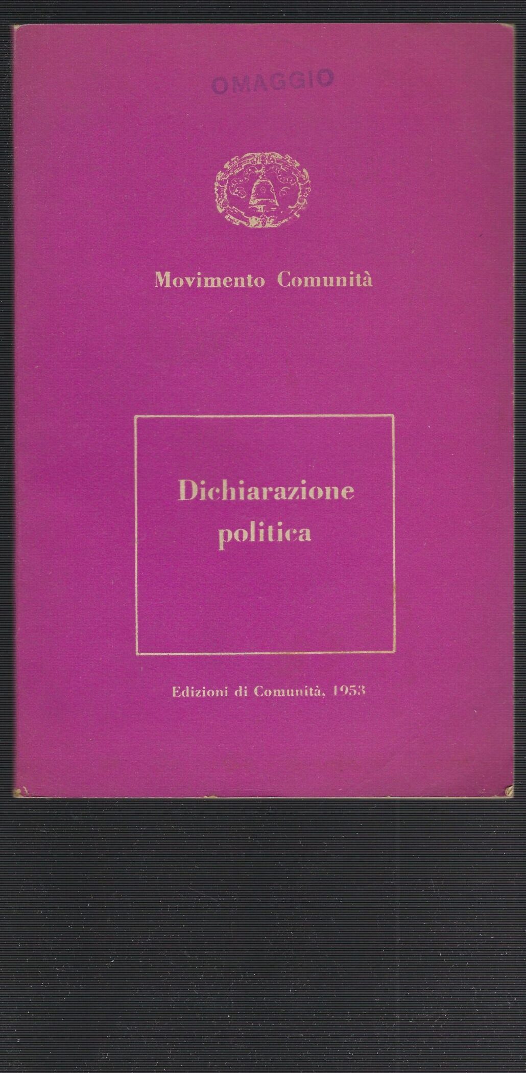 Dichiarazione Politica