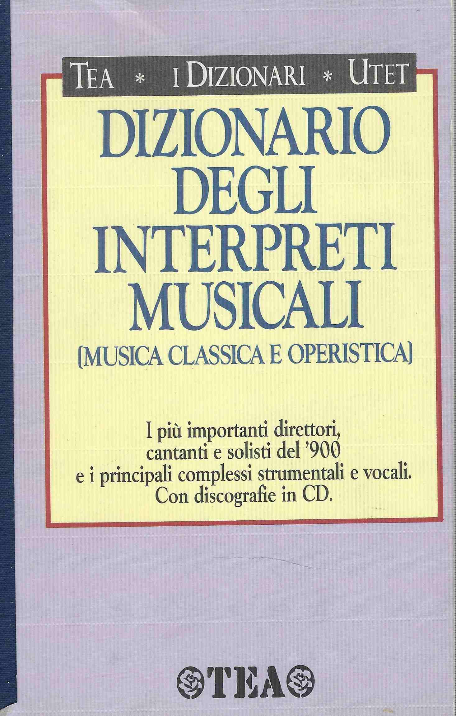 Dizionario Degli Interpreti Musicali