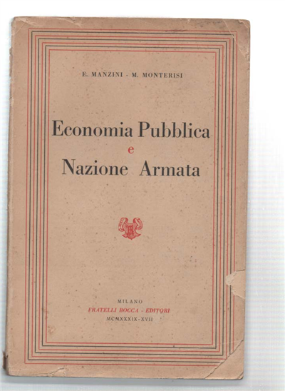 Economia Pubblica E Nazione Armata