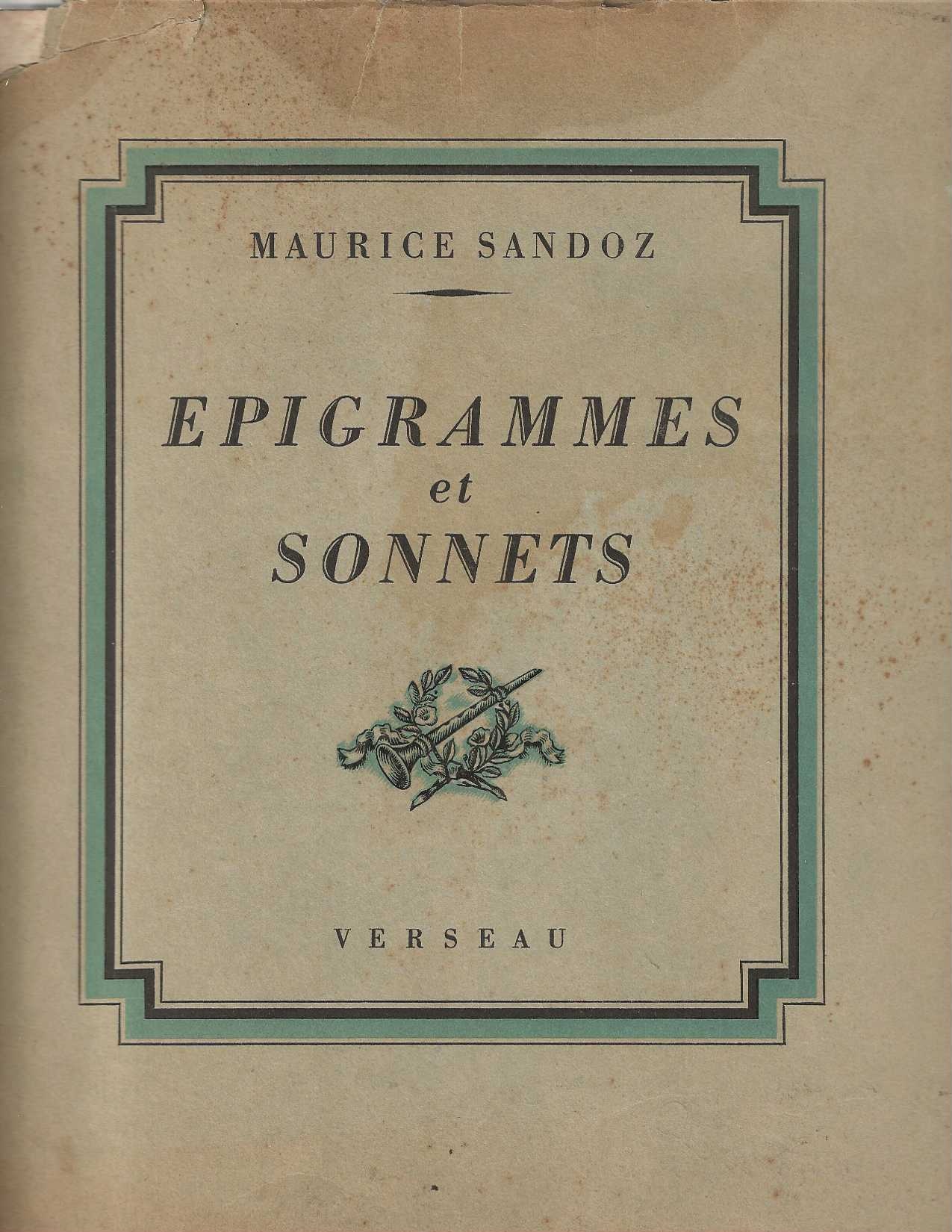 Epigrammes et Sonnets