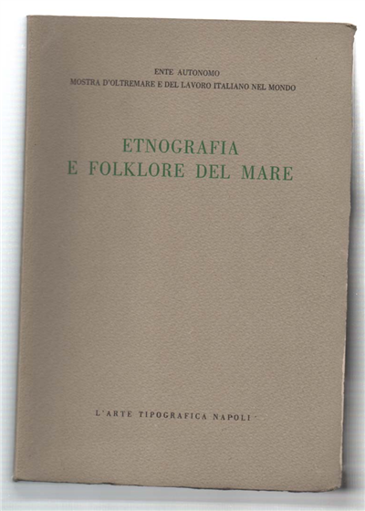 Etnografia E Folklore Del Mare