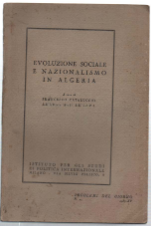 Evoluzione Sociale E Nazionalismo In Algeria