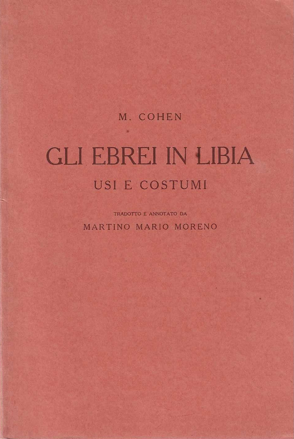 Gli Ebrei in Libia