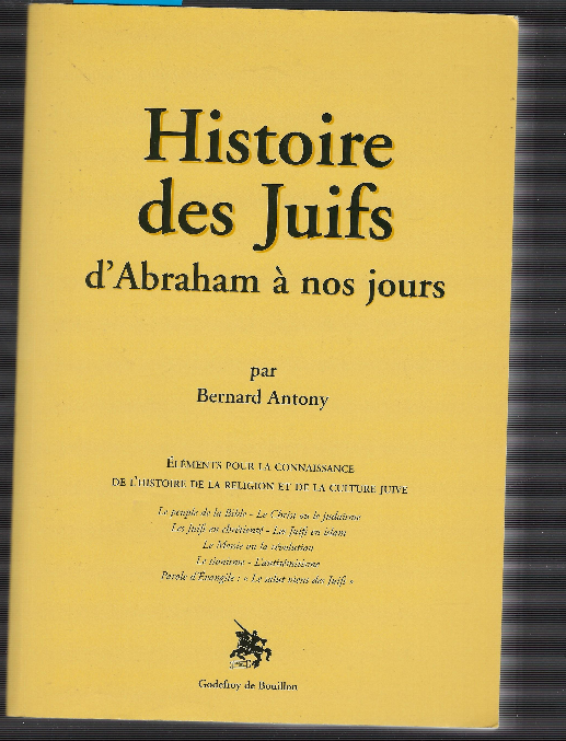 Histoire Des Juifs D'abraham À Nos Jours