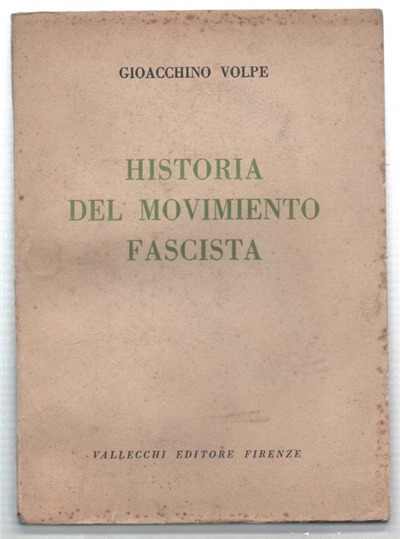 Historia Del Movimento Fascista
