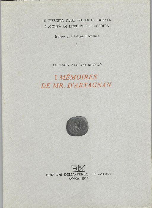 I Mémoires De Mr. D'artagnan