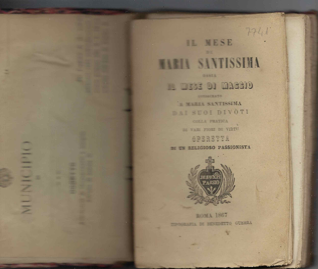 Il Mese Di Maria Santissima Ossia Il Mese Di Maggio …
