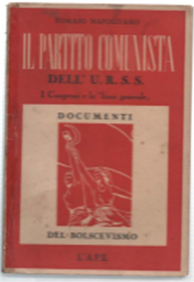 Il Partito Comunista Dell'u.R.S.S. (I Congressi E La Linea Generale)