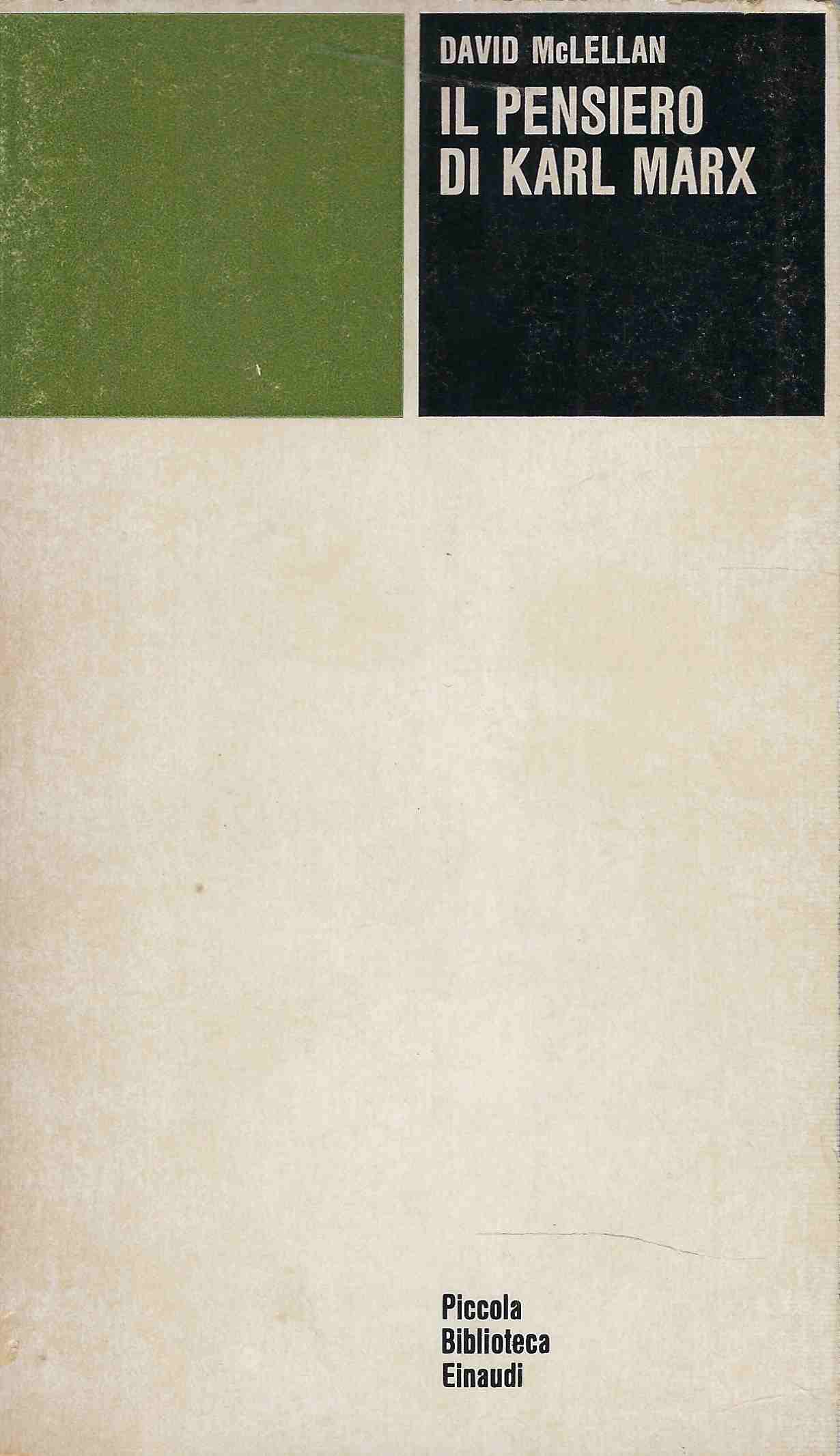 Il pensiero di Karl Marx