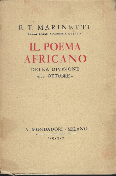 Il Poema Africano Della Divisione "28 Ottobre"