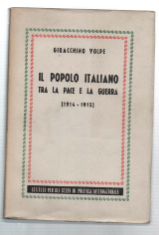 Il Popolo Italiano Tra La Pace E La Guerra (1914-1914)