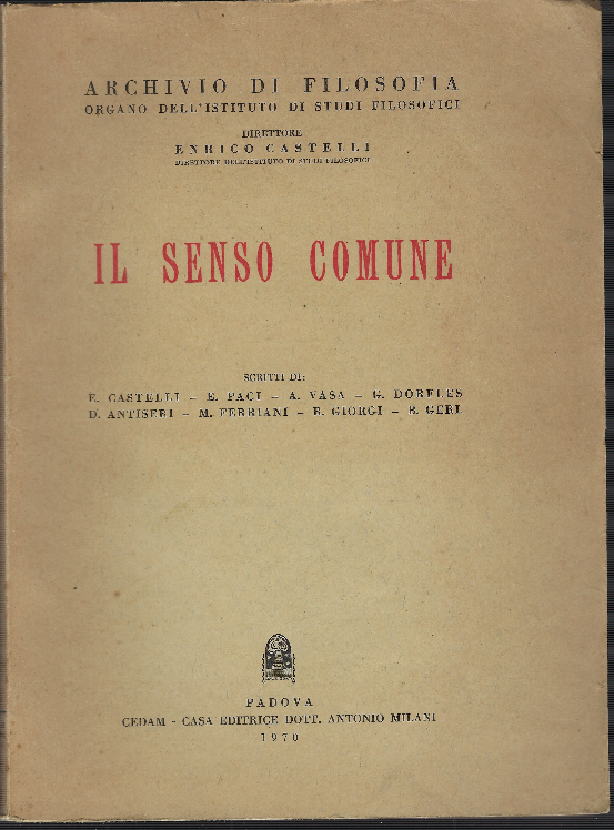 Il Senso Comune