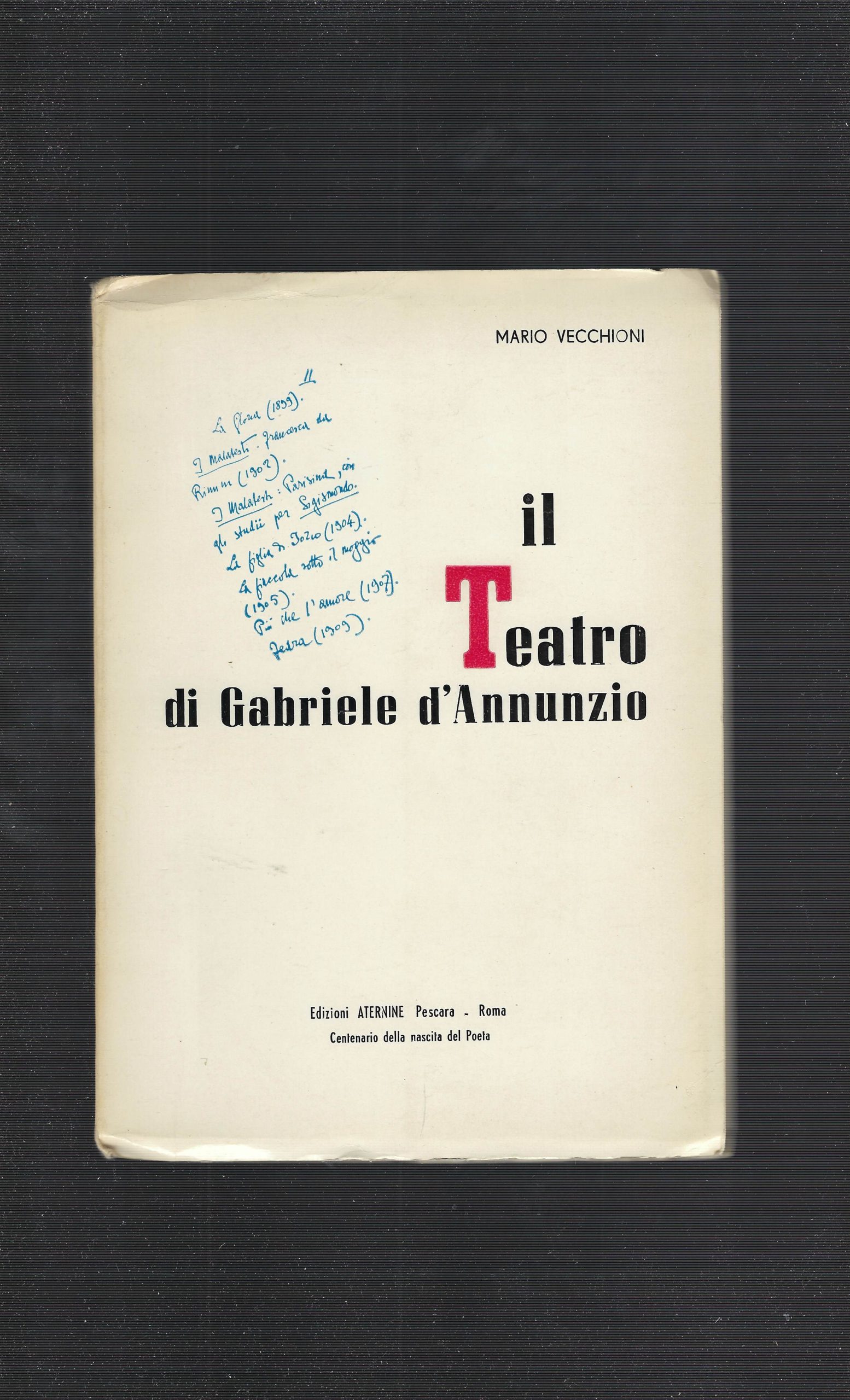 Il Teatro Di Gabriele D'annunzio