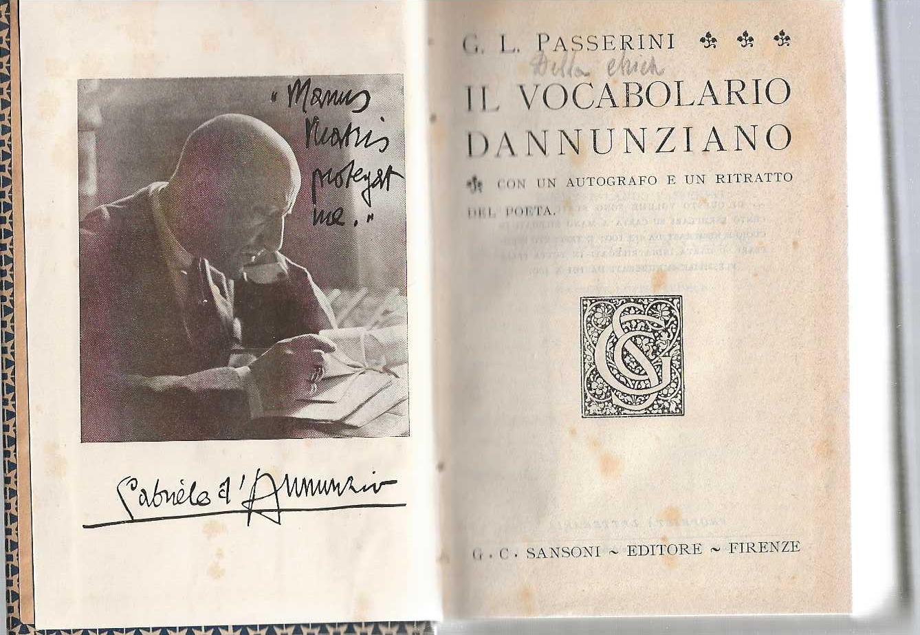 Il Vocabolario Dannunziano