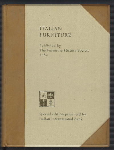 Italian Furniture The Journal Of The Furniture History Society
