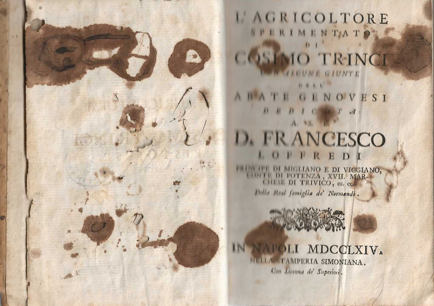 L'agricoltore sperimentato di Cosimo Trinci con alcune giunte dell'abate genovesi …