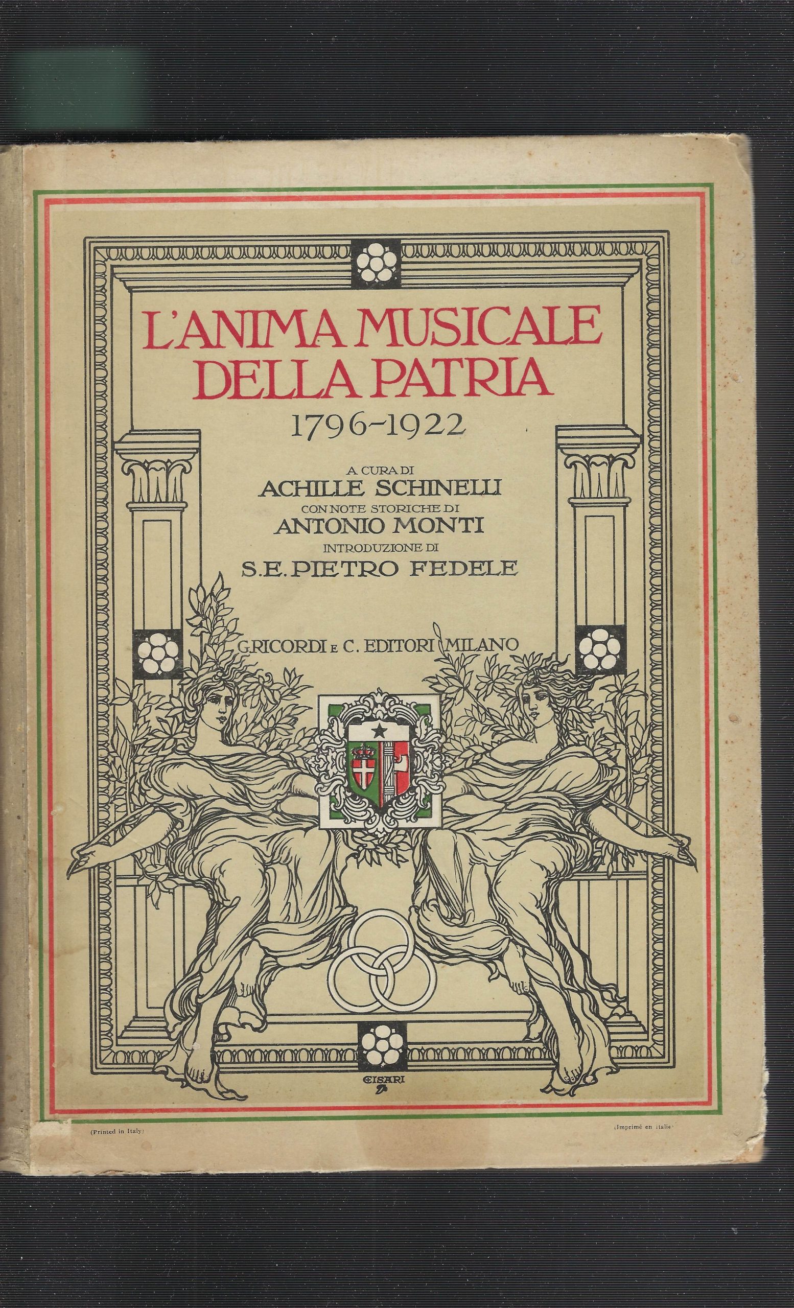 L'anima Musicale Della Patria 1796 - 1922