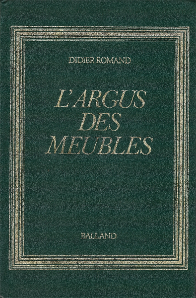 L'argus Des Meubles