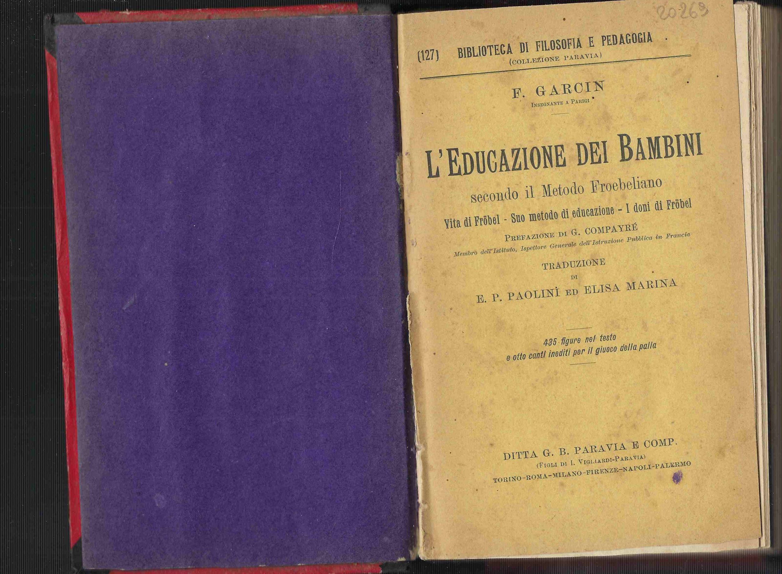 L'educazione dei bambini secondo il Metodo Froebeliano