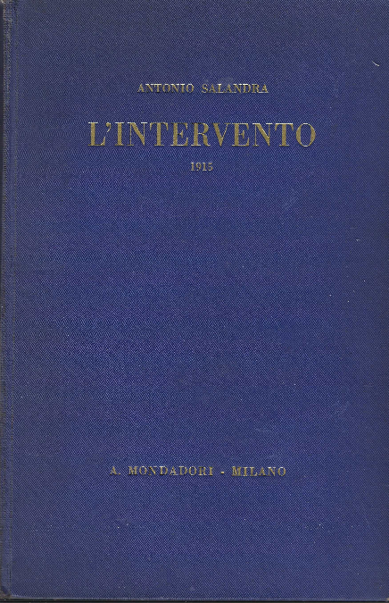 L'intervento 1915