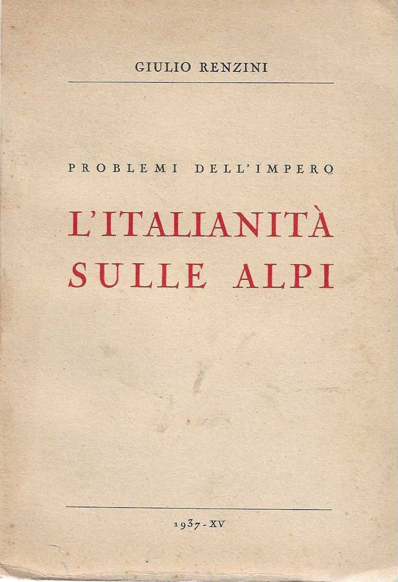 L'italianità sulle alpi
