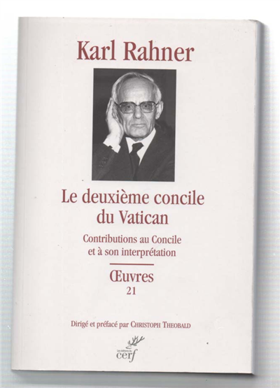 La Deuxième Concile Du Vatican. La Contributions Au Concile Et …