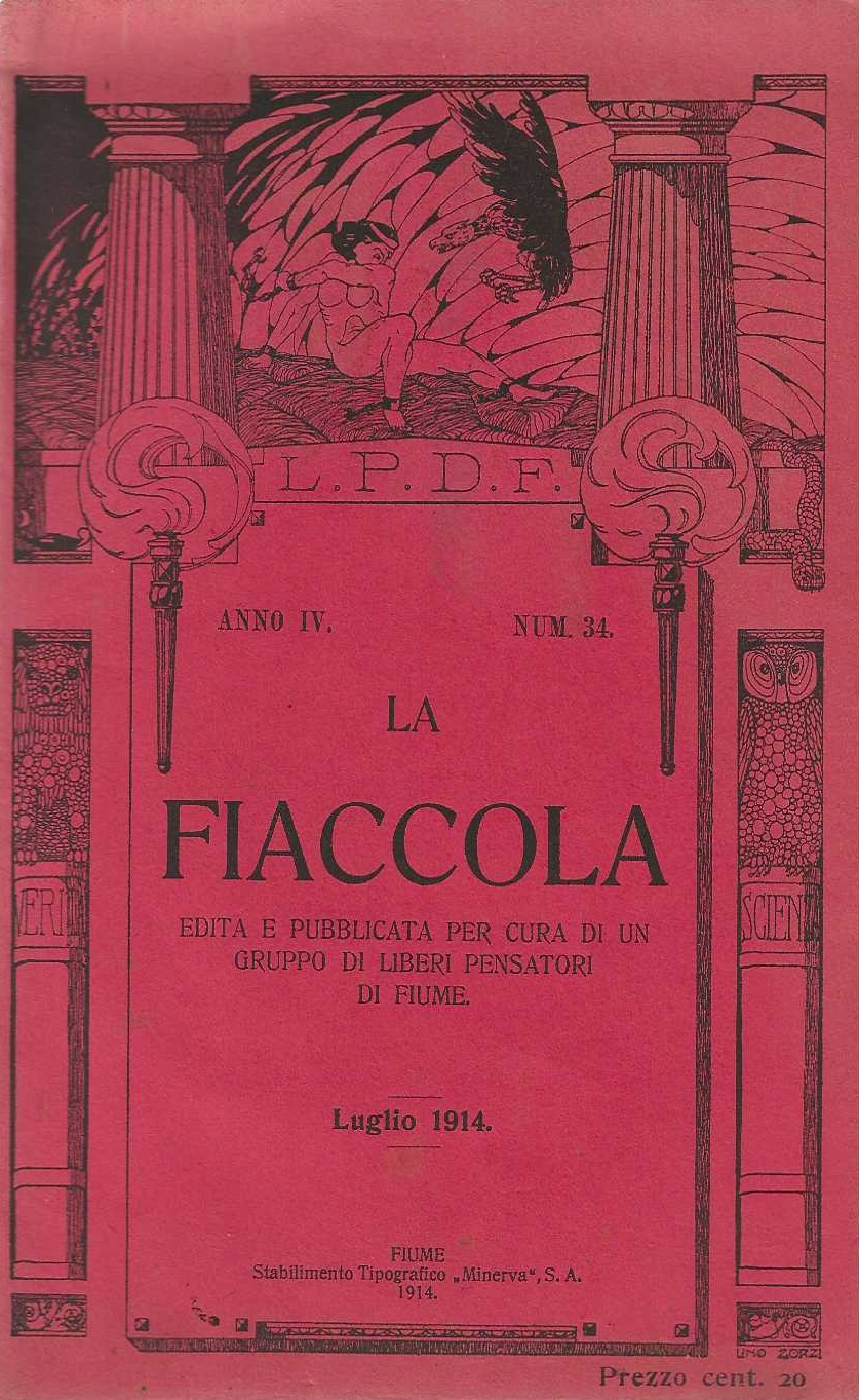 La Fiaccola, anno iv, numero 34