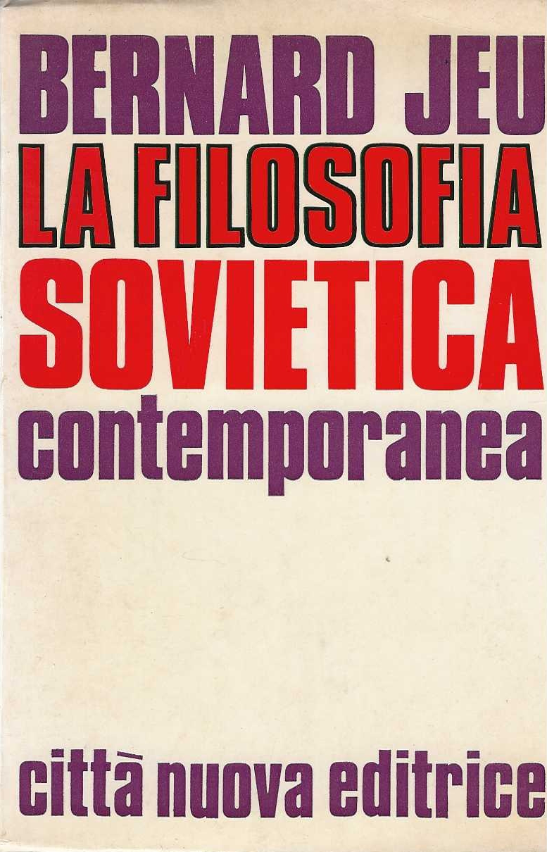 La filosofia sovietica contemporanea