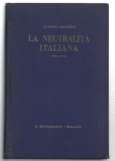 La Neutralità Italiana [1914] Ricordi E Pensieri