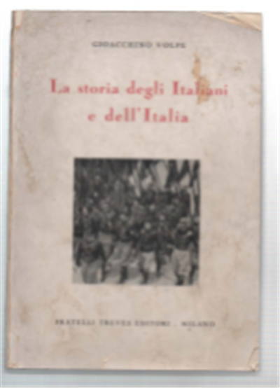La Storia Degli Italiani E Dell'italia