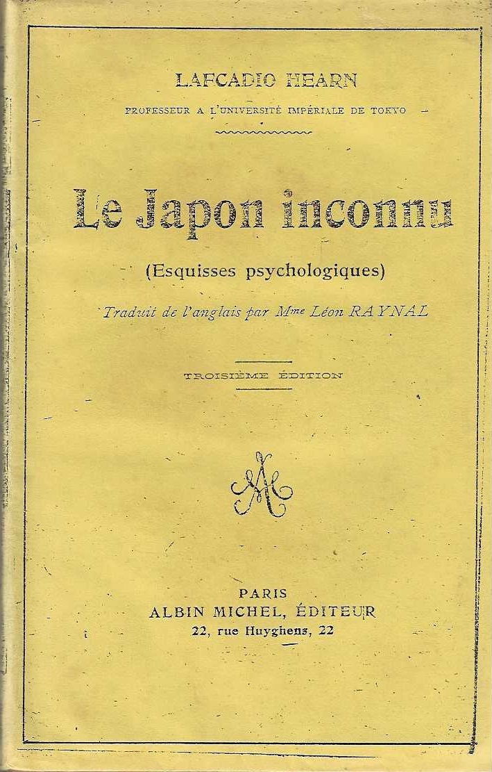 Le Japon inconnu ( Esquisses psychologiques)