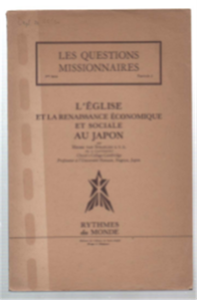 Les Questions Missionnaires. 3Me Série, Fascicule 2. L'église Et La …