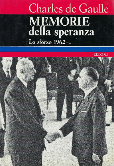 Memorie Della Speranza Lo Sforzo 1962-.