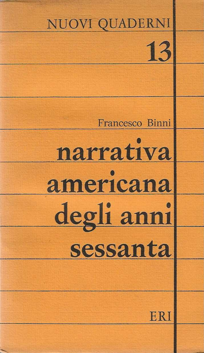 Narrativa americana degli anni sessanta