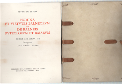 Nomina Et Virtutes Balneorum Sev De Balneis Puteolorum Et Baiarum. …