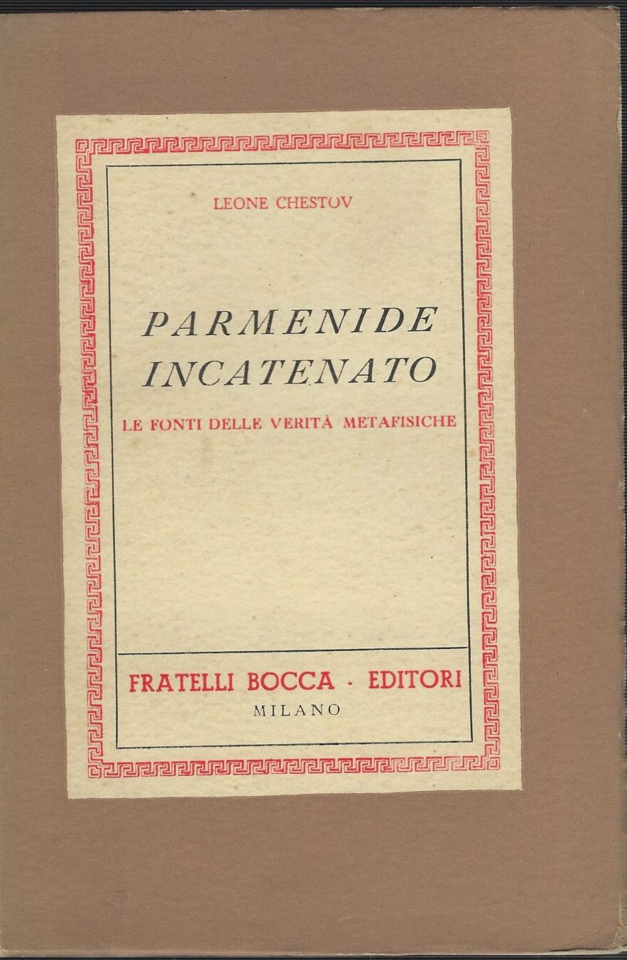 Parmenide Incatenato