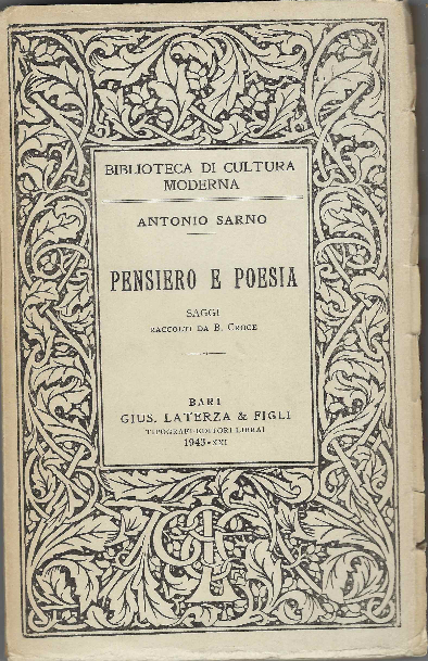 Pensiero E Poesia