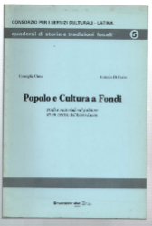 Popolo E Cultura A Fondi Saggio Di Folklore Su Una …