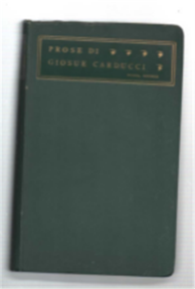 Prose Mdccclix-Mcmiii