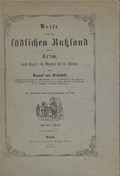 Reise Nach Dem Sudlichen Russland Und Der Krim, Durch Ungarn,Die …